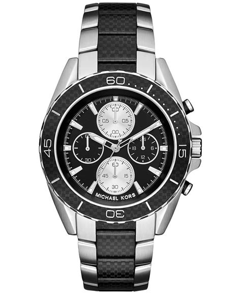 Michael Kors Men's Chronograph JetMaster Carbon Fiber